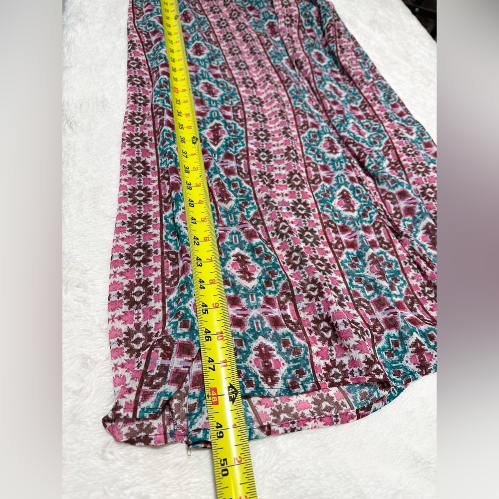 Cute Multi colored sun tube maxi dress size small - Picture 8 of 16